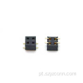 Conector de cabeçalho fêmea de passo de 2,54 mm 4P